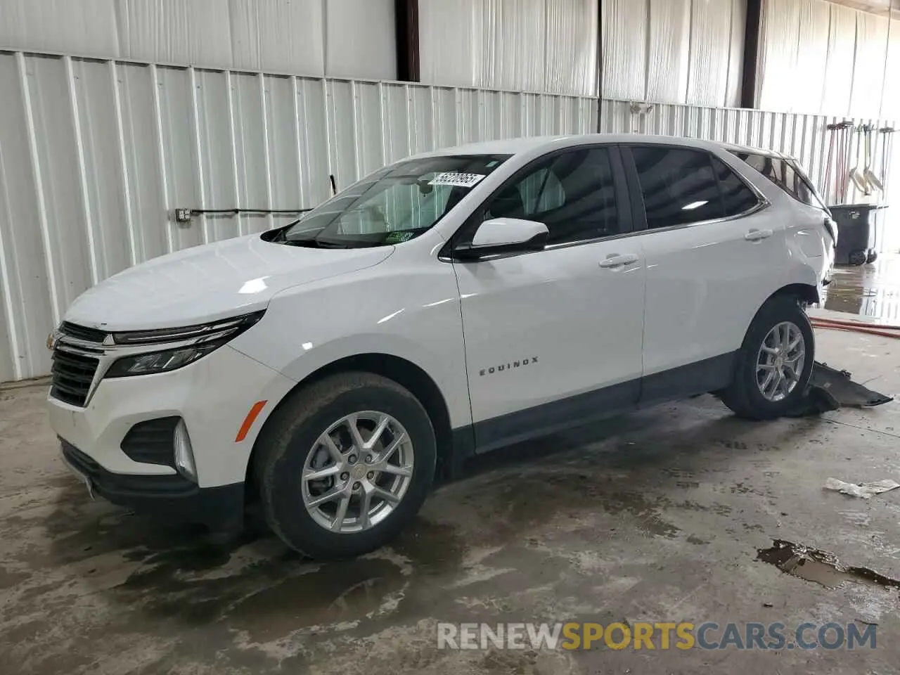 1 Photograph of a damaged car 3GNAXUEV9NL273998 CHEVROLET EQUINOX 2022