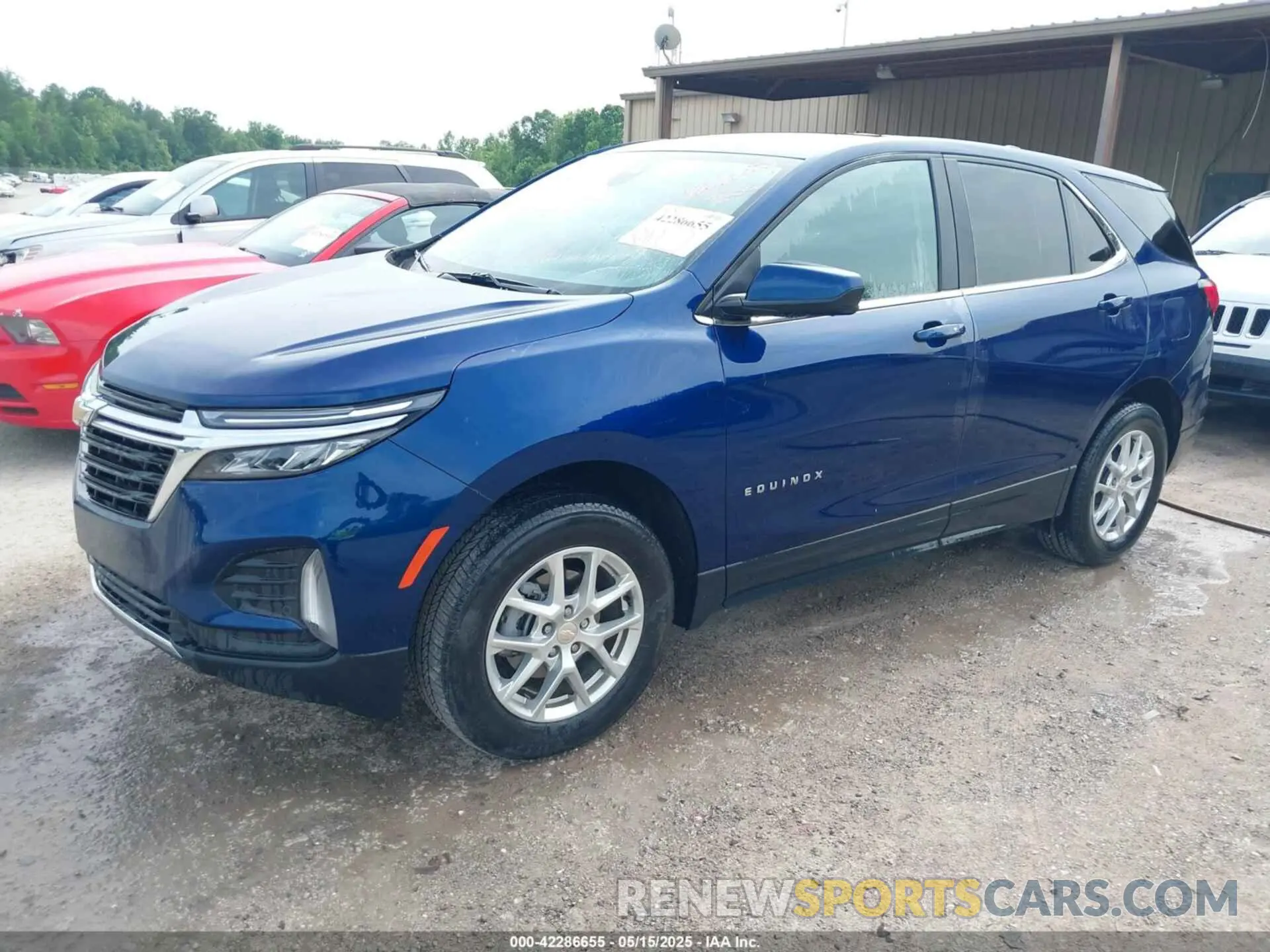 2 Фотография поврежденного автомобиля 3GNAXUEV9NL303808 CHEVROLET EQUINOX 2022