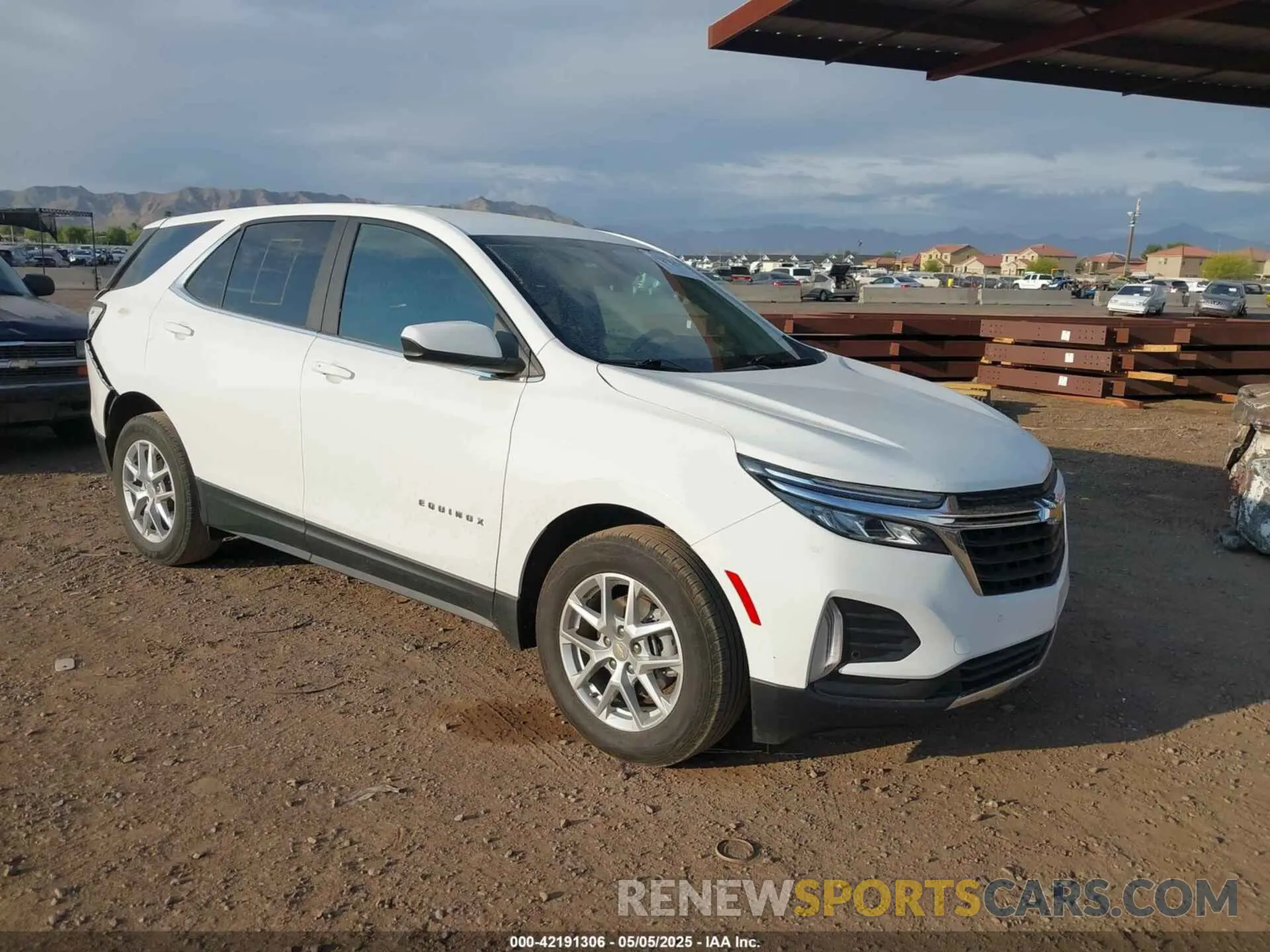 1 Фотография поврежденного автомобиля 3GNAXUEVXNL208349 CHEVROLET EQUINOX 2022