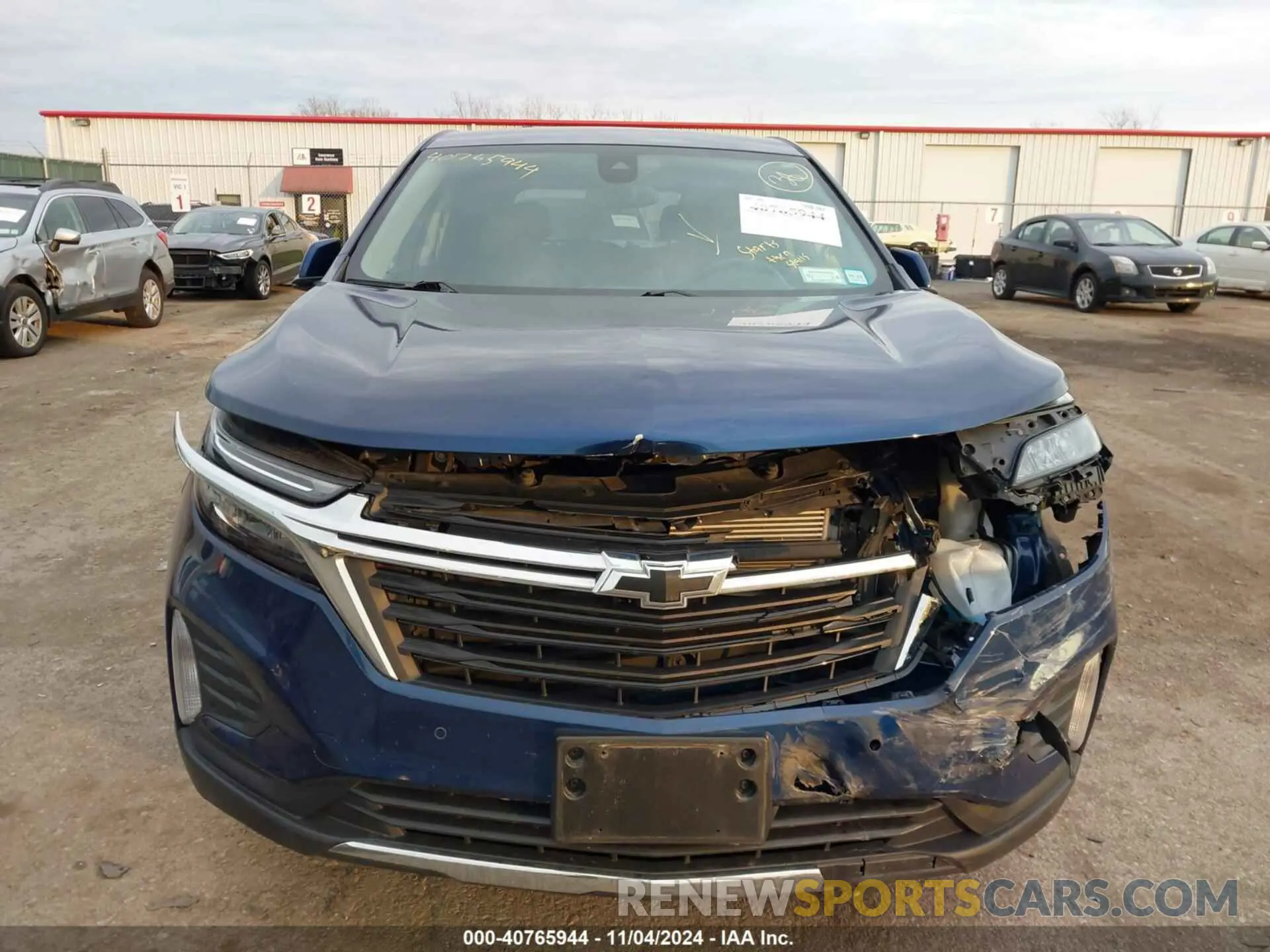 12 Photograph of a damaged car 3GNAXUEVXNL231534 CHEVROLET EQUINOX 2022