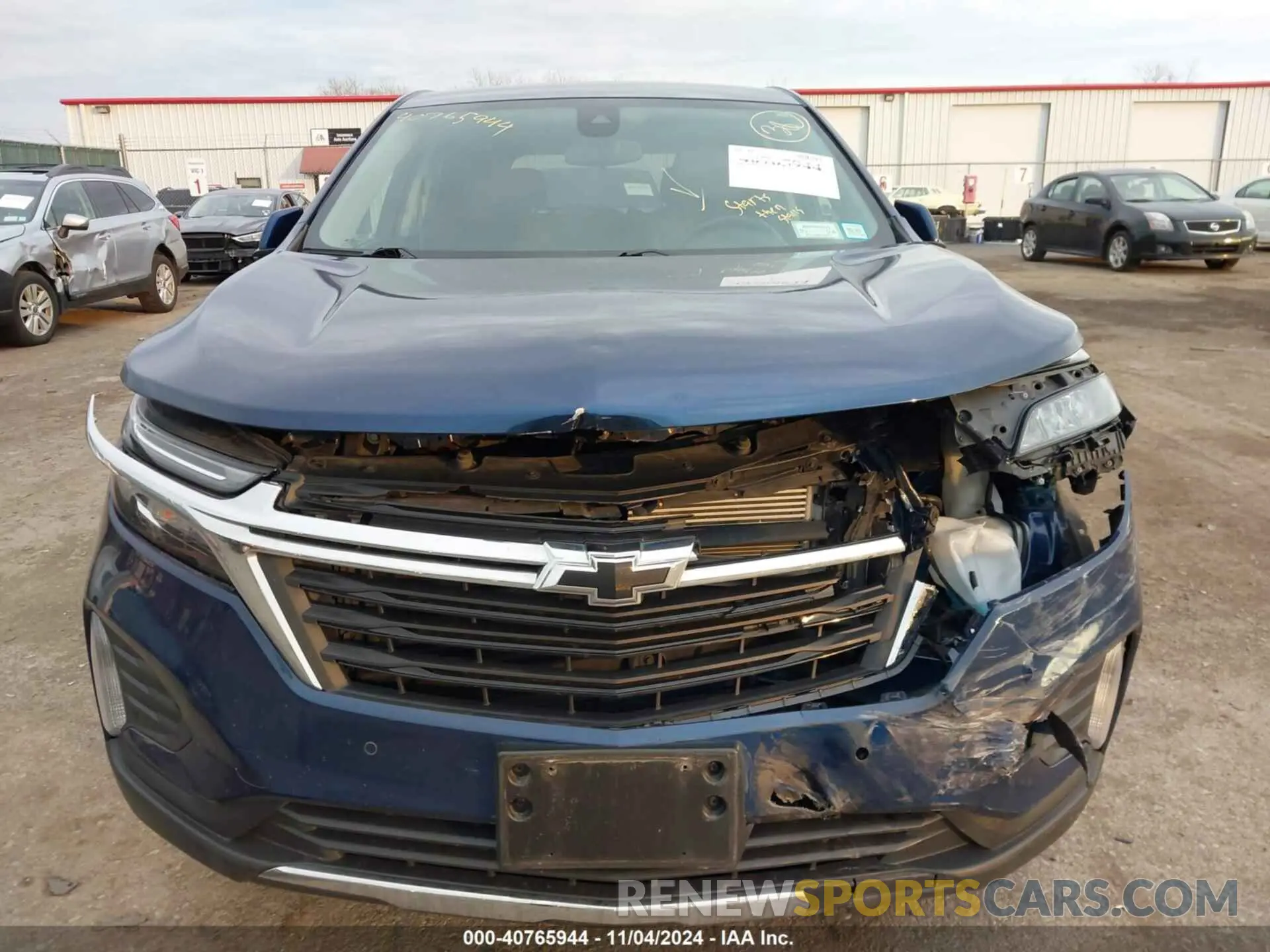 6 Photograph of a damaged car 3GNAXUEVXNL231534 CHEVROLET EQUINOX 2022