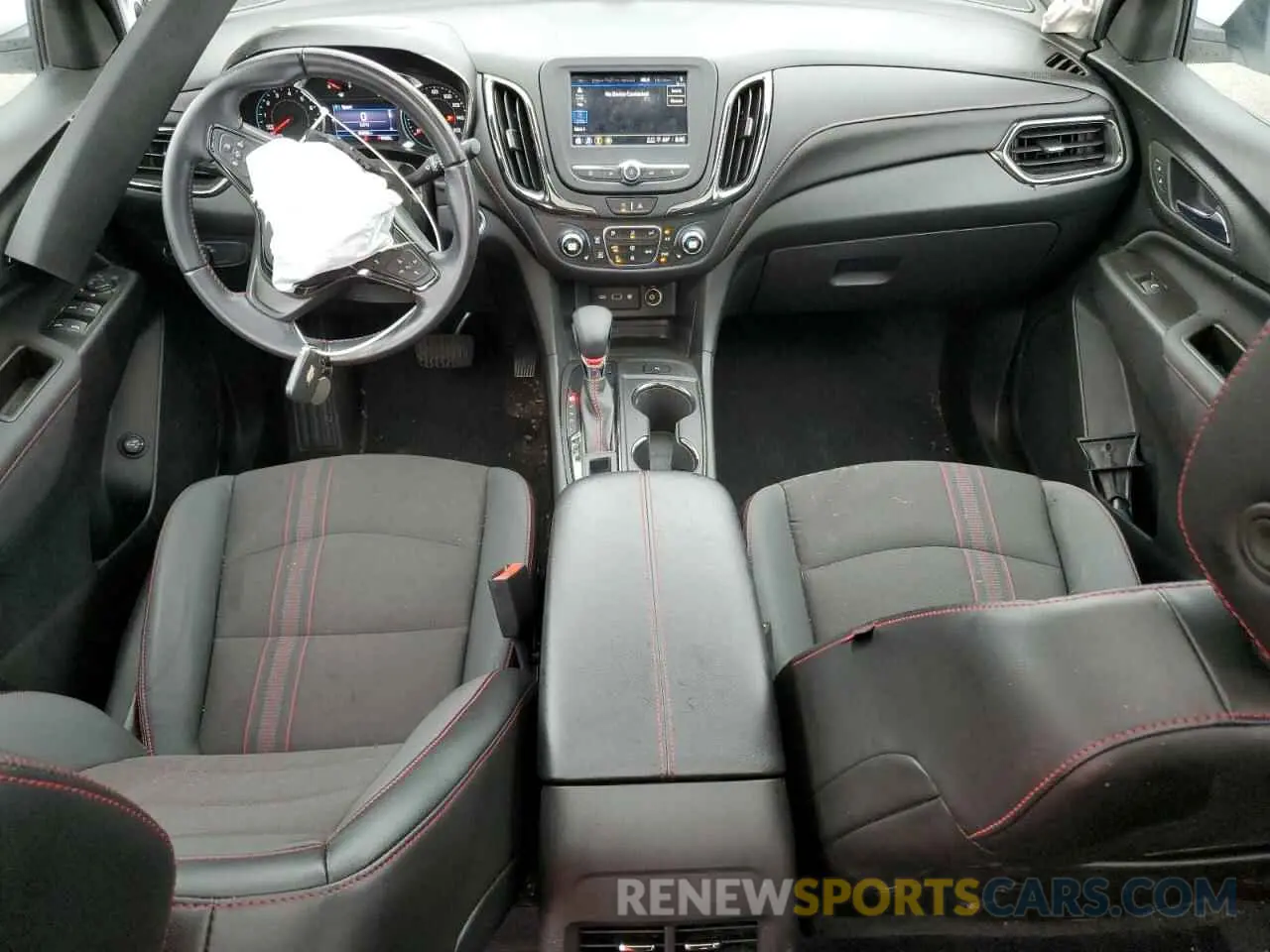 8 Фотография поврежденного автомобиля 3GNAXWEV6NS163556 CHEVROLET EQUINOX 2022