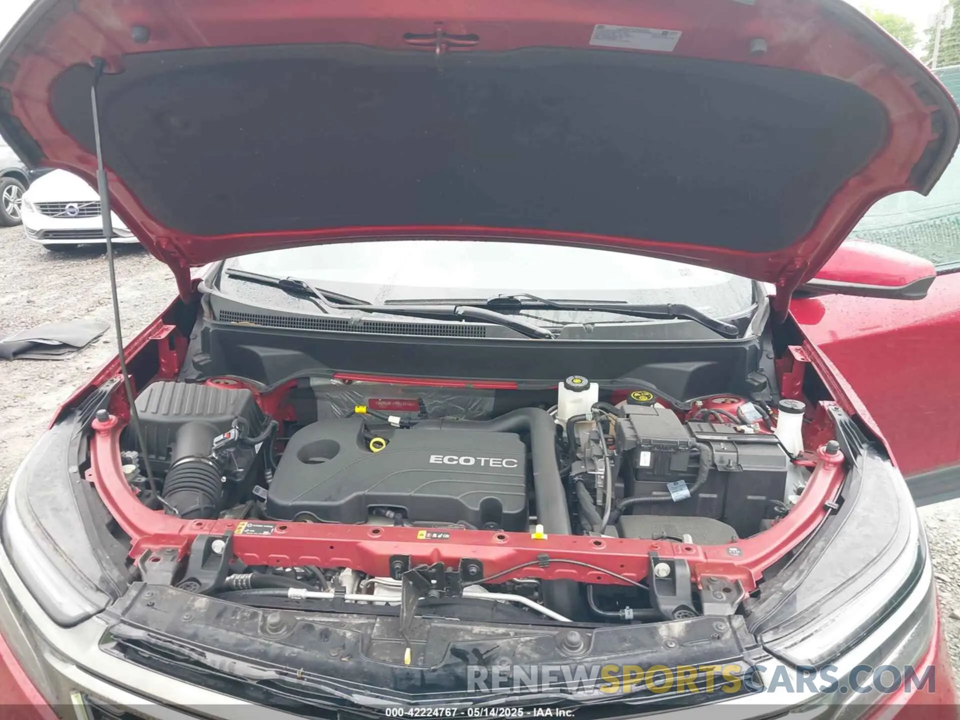 10 Photograph of a damaged car 3GNAXWEV7NS120182 CHEVROLET EQUINOX 2022
