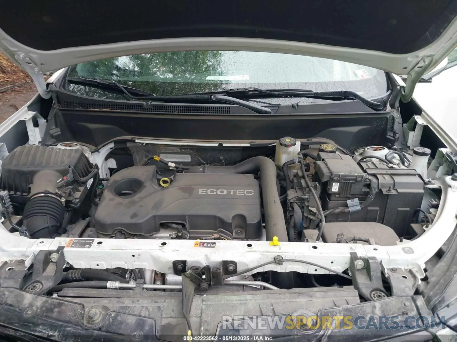 10 Photograph of a damaged car 3GNAXWEV8NS235051 CHEVROLET EQUINOX 2022