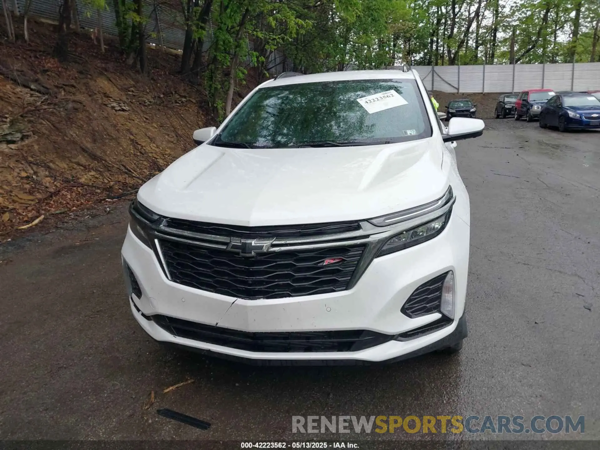 12 Photograph of a damaged car 3GNAXWEV8NS235051 CHEVROLET EQUINOX 2022