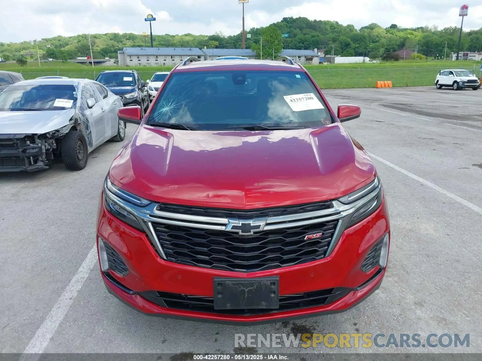 12 Photograph of a damaged car 3GNAXWEV9NS181906 CHEVROLET EQUINOX 2022