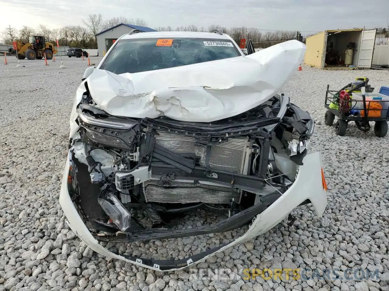 5 Photograph of a damaged car 3GNAXWEV9NS195563 CHEVROLET EQUINOX 2022