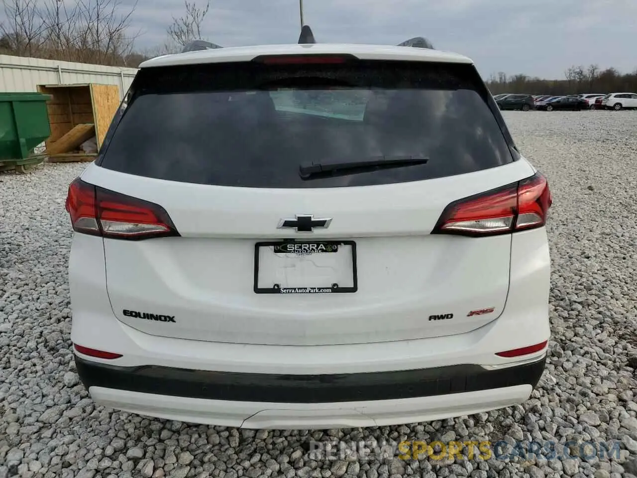 6 Photograph of a damaged car 3GNAXWEV9NS195563 CHEVROLET EQUINOX 2022