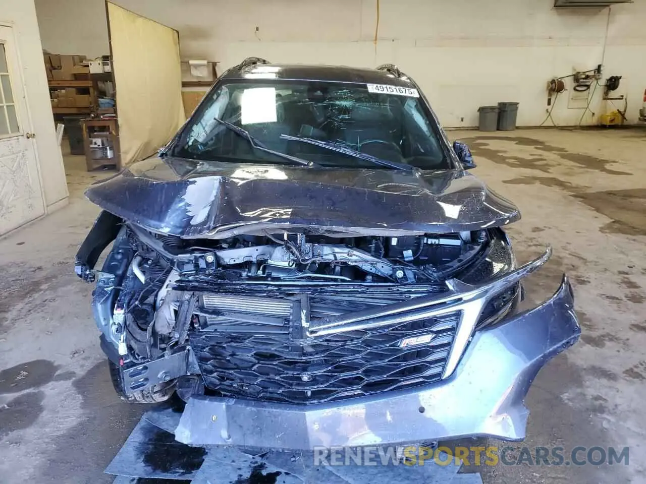 5 Photograph of a damaged car 3GNAXWEVXNS107250 CHEVROLET EQUINOX 2022