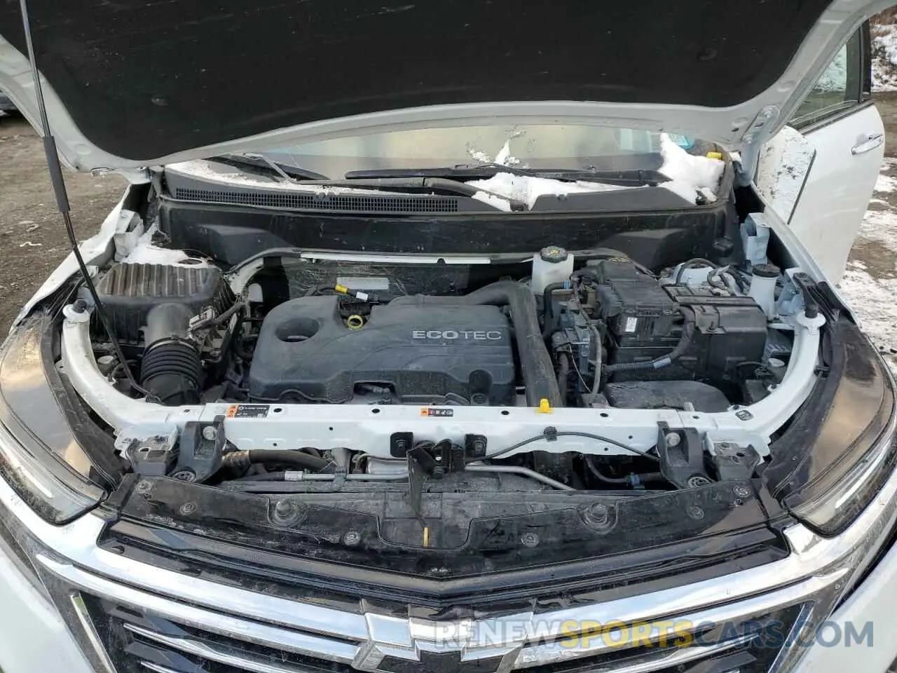 12 Photograph of a damaged car 3GNAXXEV1NS196552 CHEVROLET EQUINOX 2022
