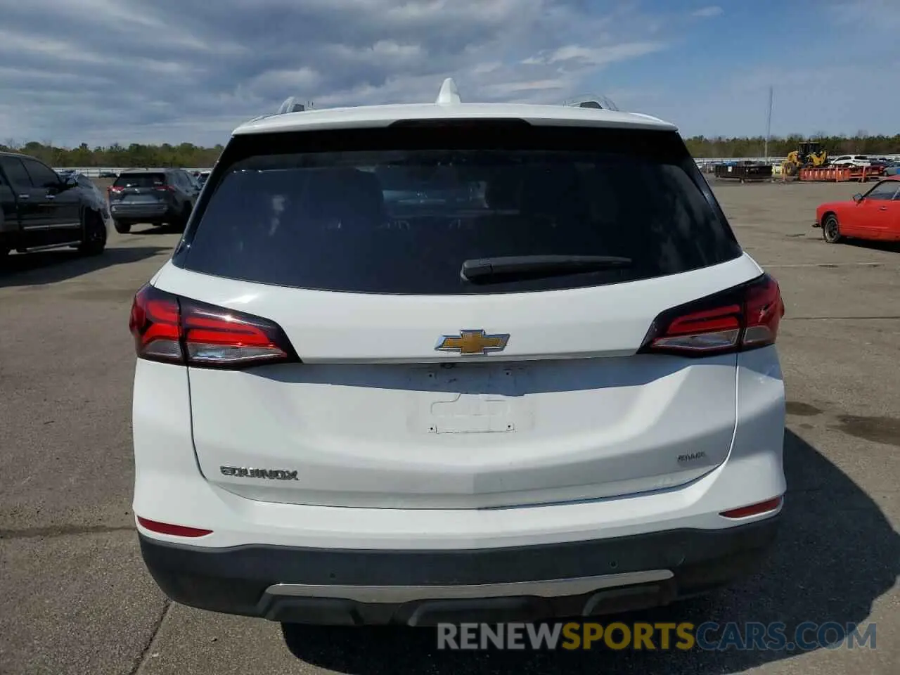 6 Photograph of a damaged car 3GNAXXEV6NS148030 CHEVROLET EQUINOX 2022