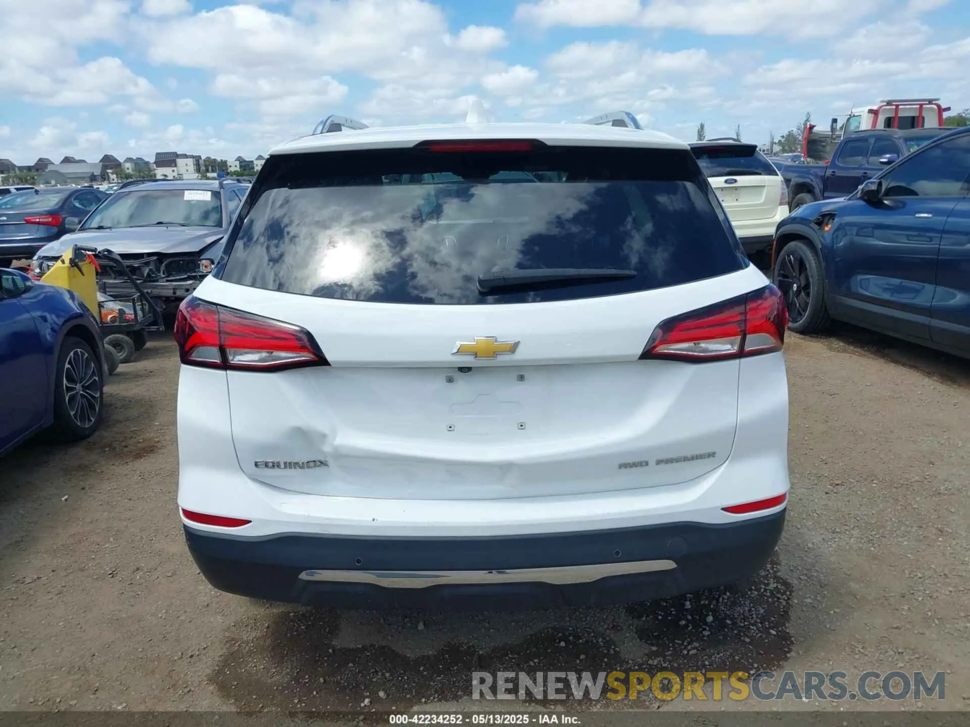 16 Photograph of a damaged car 3GNAXXEV9NS195892 CHEVROLET EQUINOX 2022