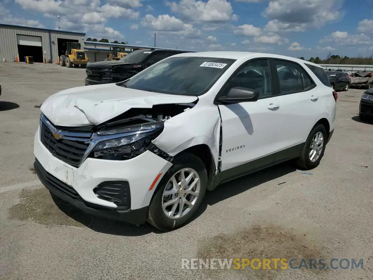 1 Фотография поврежденного автомобиля 3GNAX5EG5PL259168 CHEVROLET EQUINOX 2023