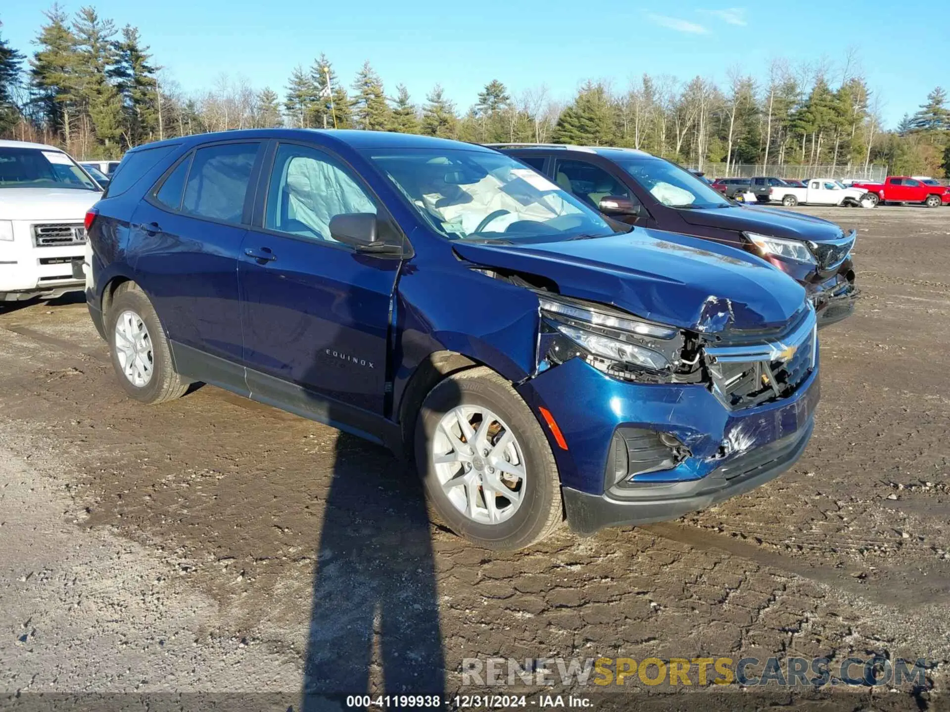 1 Photograph of a damaged car 3GNAX5EG7PL179225 CHEVROLET EQUINOX 2023