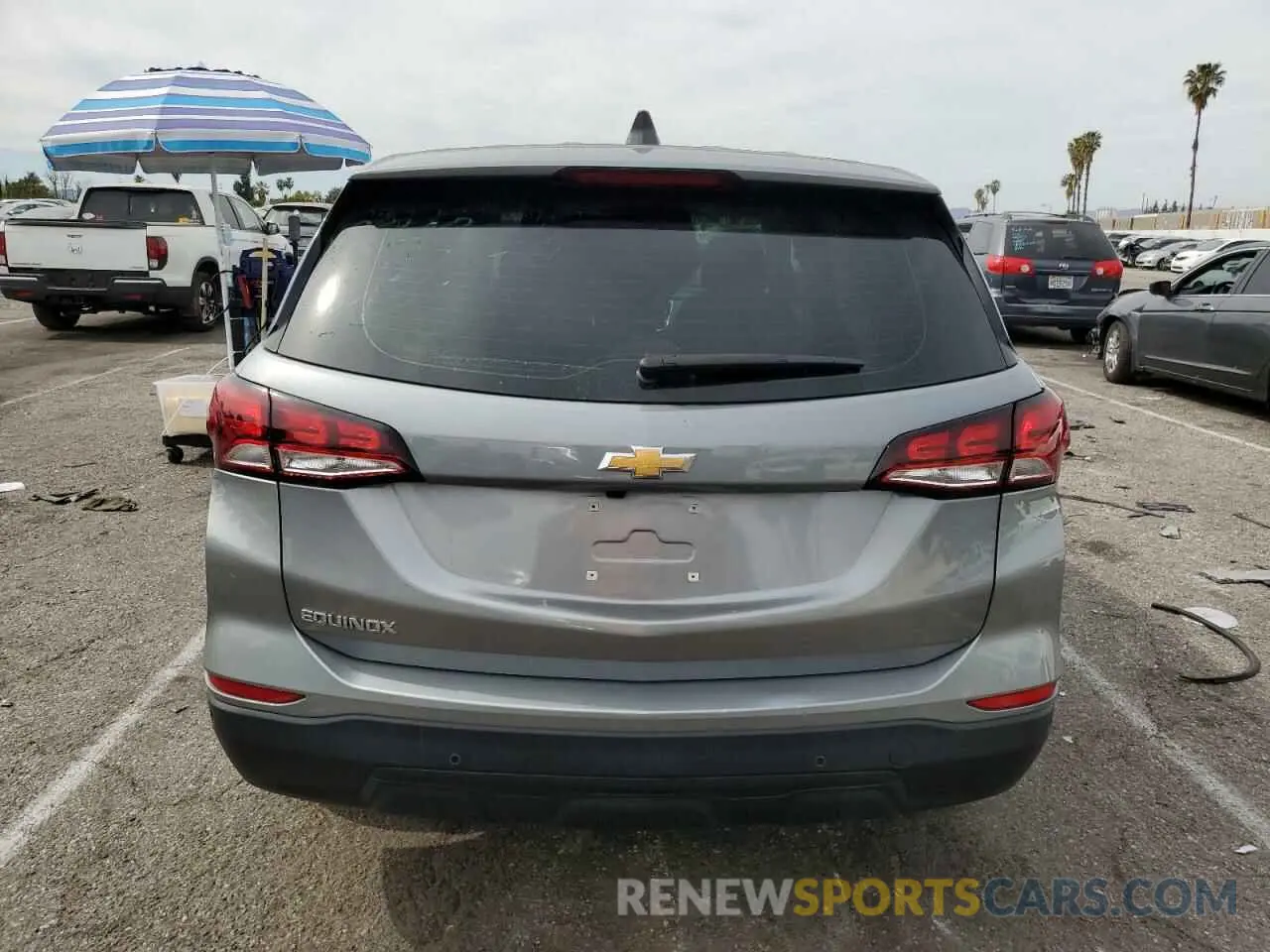 6 Фотография поврежденного автомобиля 3GNAXFEG1PL139728 CHEVROLET EQUINOX 2023