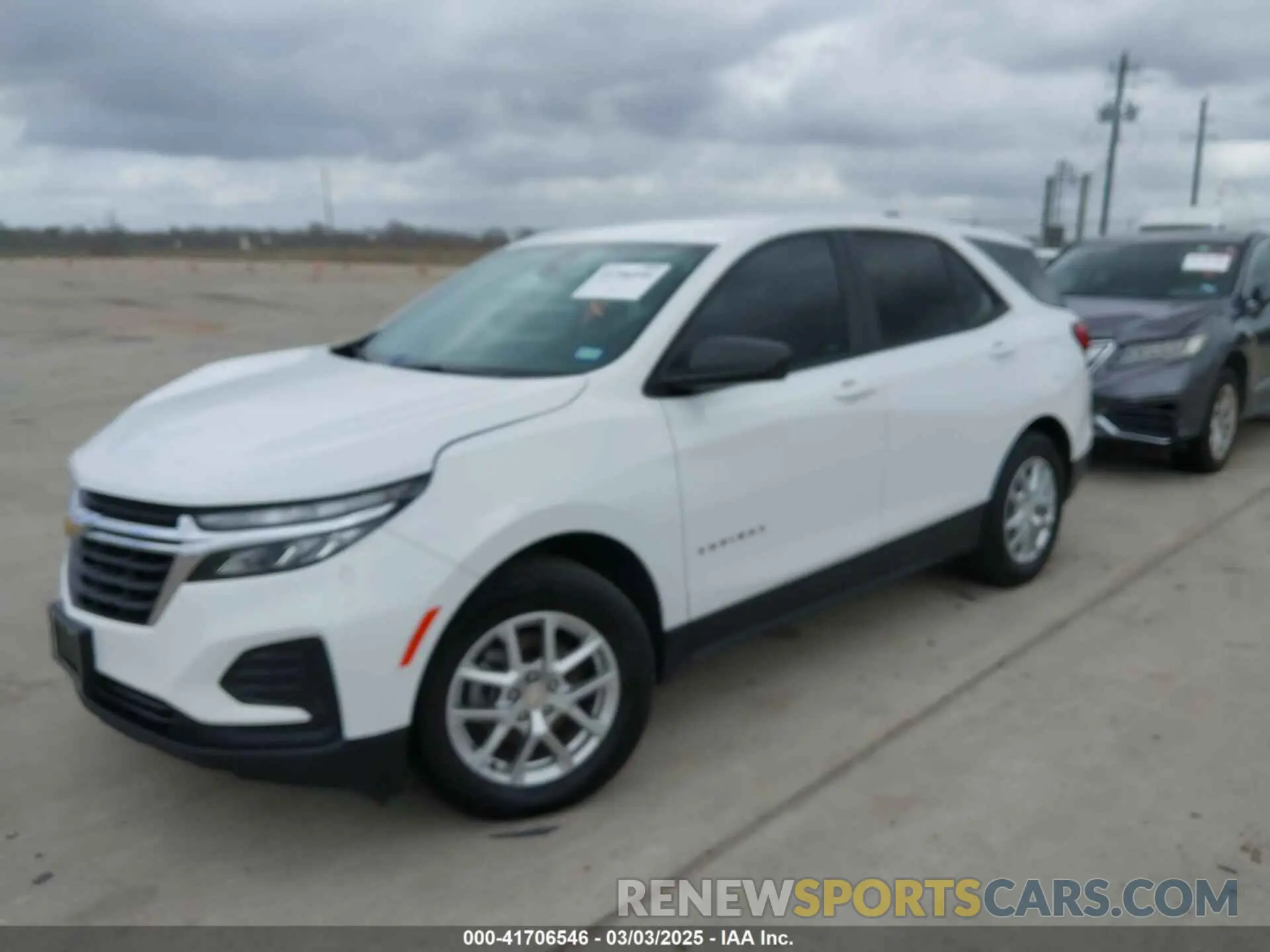 2 Фотография поврежденного автомобиля 3GNAXHEG0PL168018 CHEVROLET EQUINOX 2023
