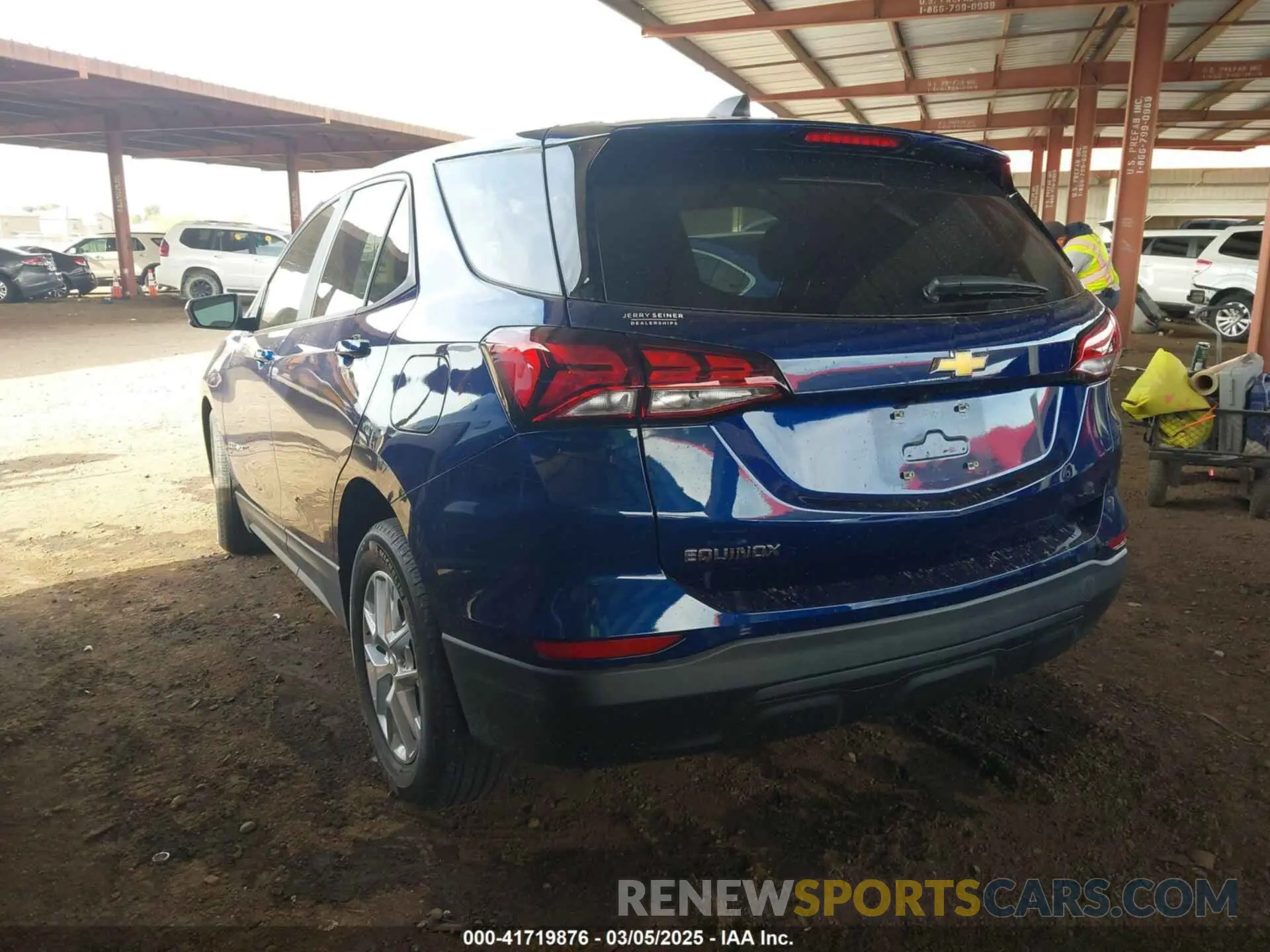 3 Photograph of a damaged car 3GNAXHEG1PL166357 CHEVROLET EQUINOX 2023