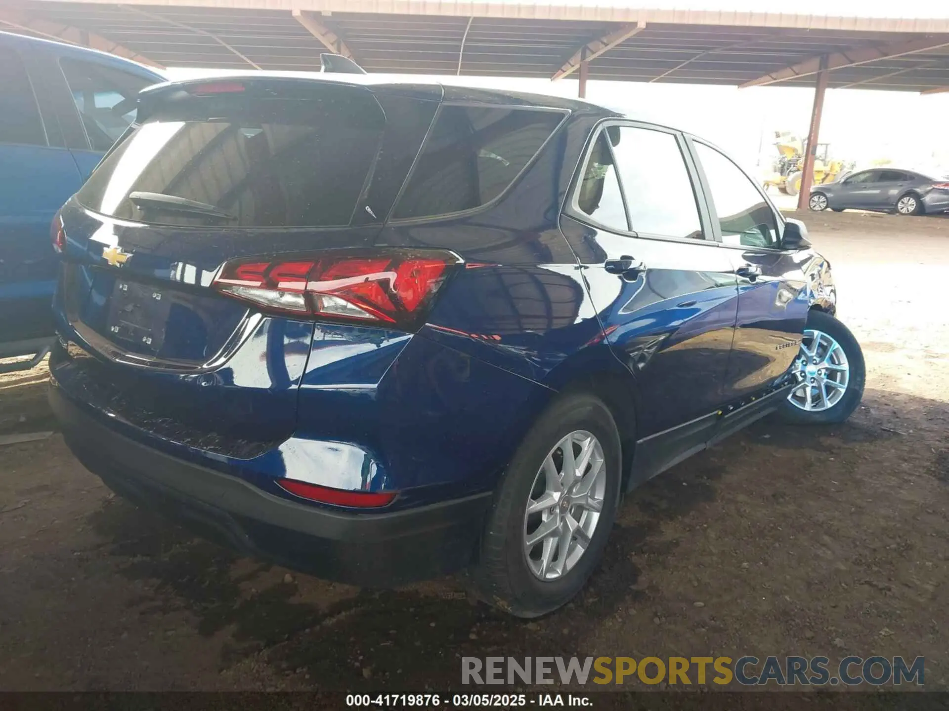 4 Photograph of a damaged car 3GNAXHEG1PL166357 CHEVROLET EQUINOX 2023