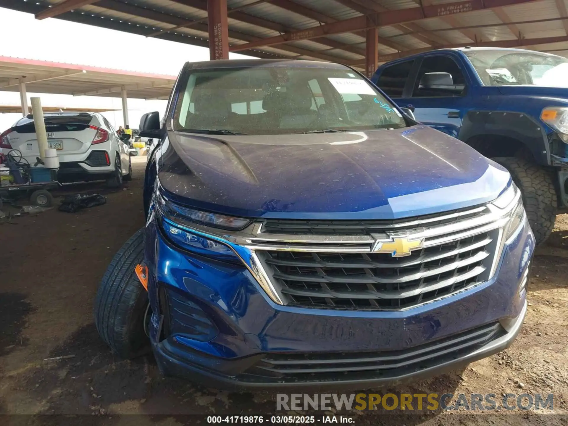 6 Photograph of a damaged car 3GNAXHEG1PL166357 CHEVROLET EQUINOX 2023