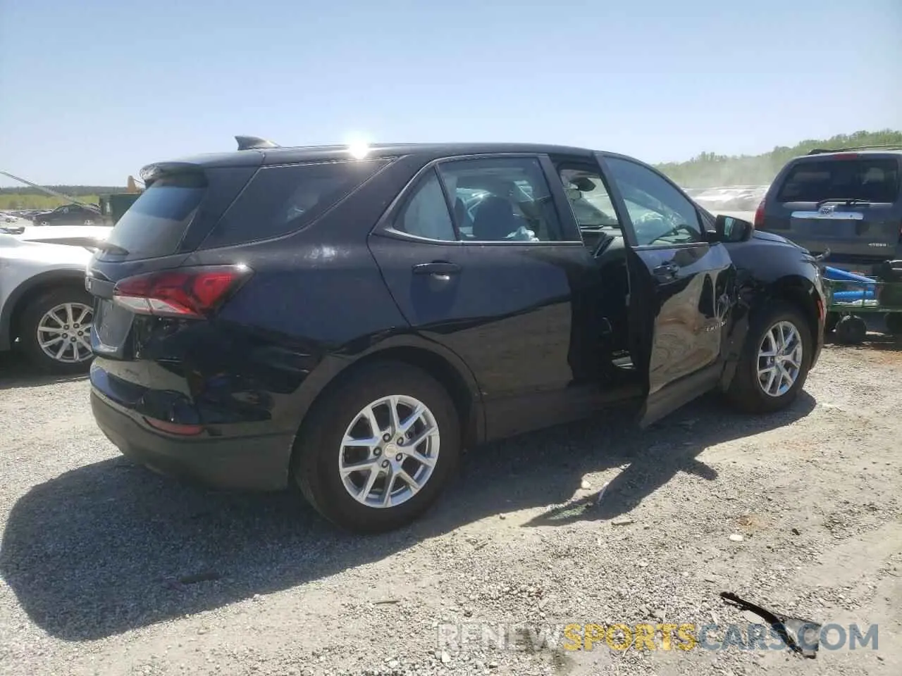 3 Photograph of a damaged car 3GNAXHEG1PL200877 CHEVROLET EQUINOX 2023