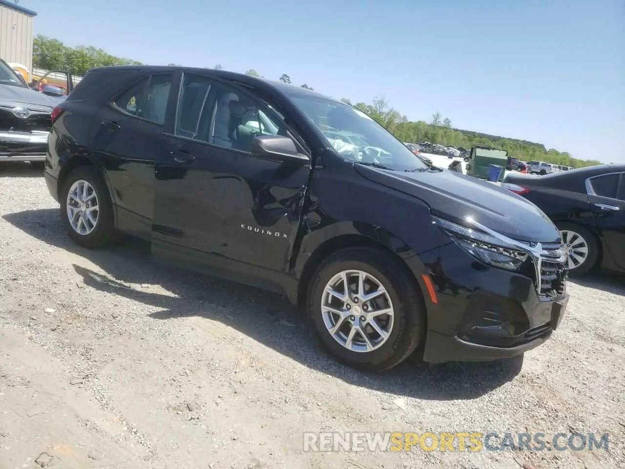 4 Photograph of a damaged car 3GNAXHEG1PL200877 CHEVROLET EQUINOX 2023
