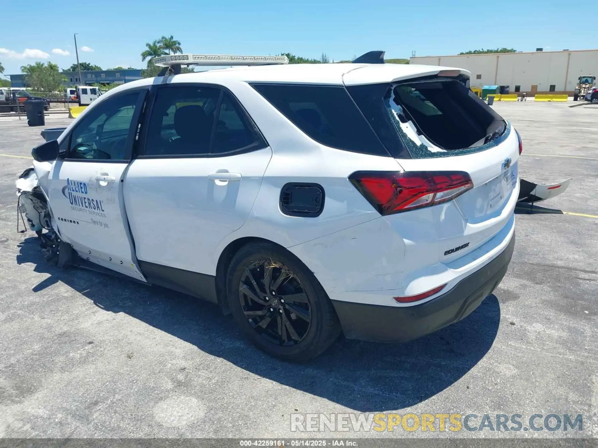 3 Photograph of a damaged car 3GNAXHEG1PL225603 CHEVROLET EQUINOX 2023