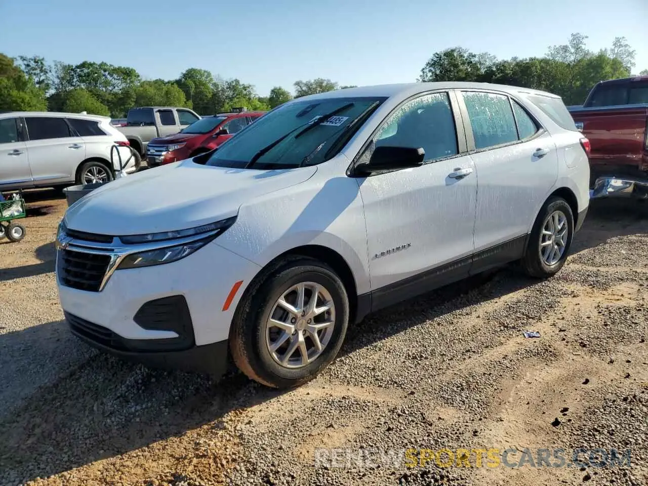 1 Photograph of a damaged car 3GNAXHEG2PL177156 CHEVROLET EQUINOX 2023