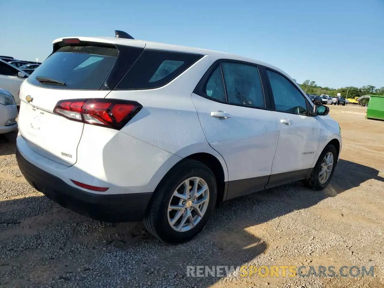 3 Photograph of a damaged car 3GNAXHEG2PL177156 CHEVROLET EQUINOX 2023