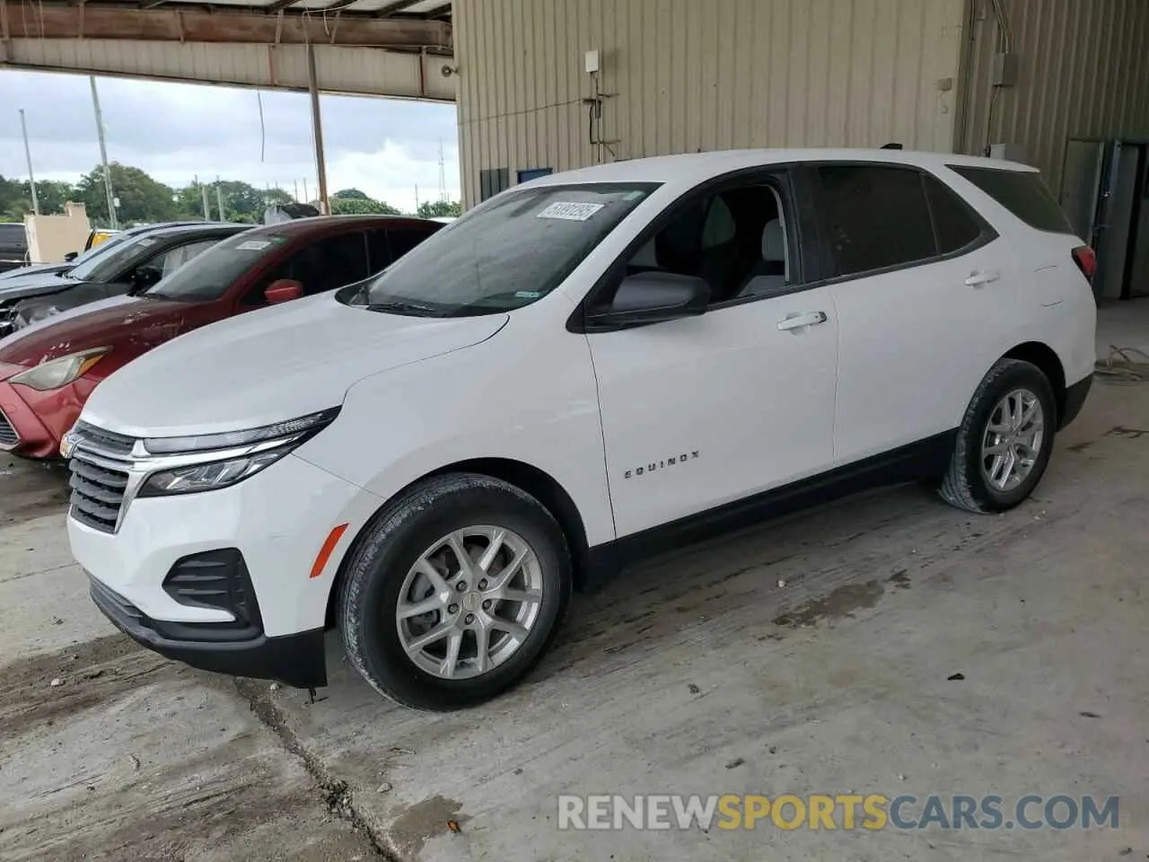 1 Photograph of a damaged car 3GNAXHEG3PL171026 CHEVROLET EQUINOX 2023