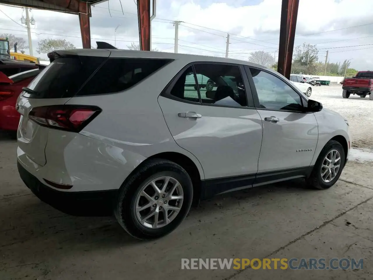 3 Photograph of a damaged car 3GNAXHEG3PL171026 CHEVROLET EQUINOX 2023