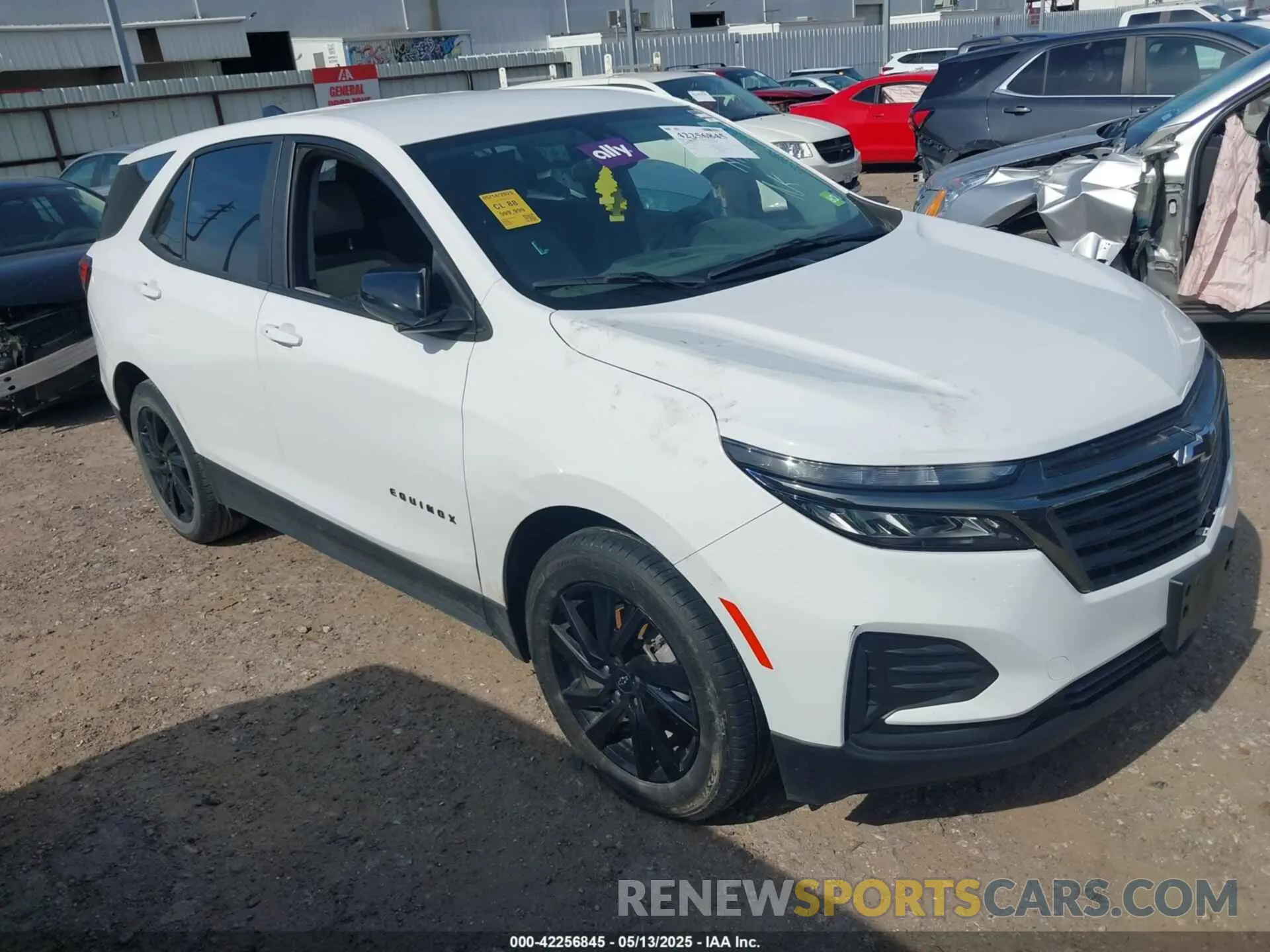 1 Фотография поврежденного автомобиля 3GNAXHEG4PL184786 CHEVROLET EQUINOX 2023