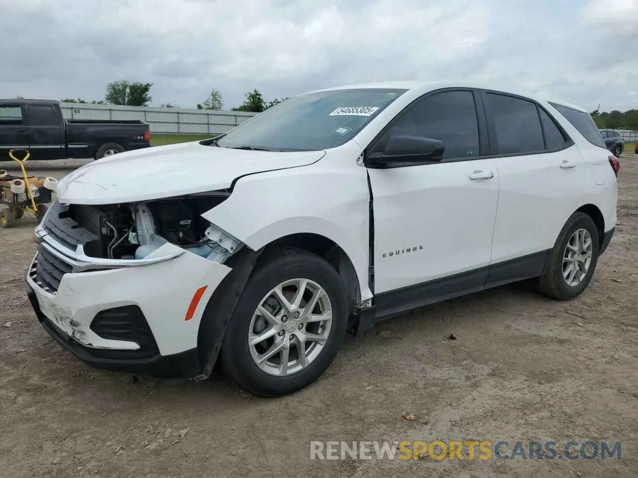 1 Photograph of a damaged car 3GNAXHEG5PL163588 CHEVROLET EQUINOX 2023