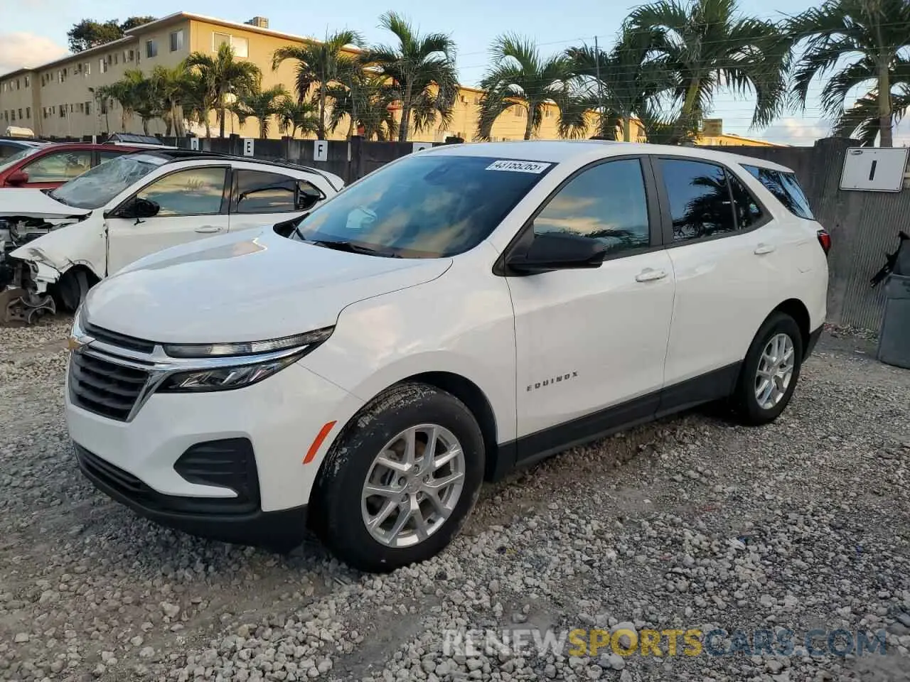 1 Фотография поврежденного автомобиля 3GNAXHEG5PL176759 CHEVROLET EQUINOX 2023