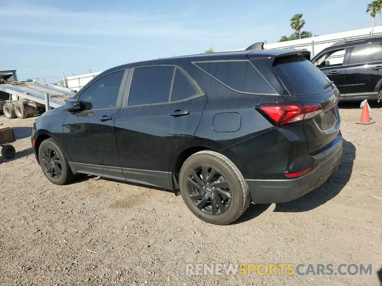 2 Фотография поврежденного автомобиля 3GNAXHEG5PL204060 CHEVROLET EQUINOX 2023