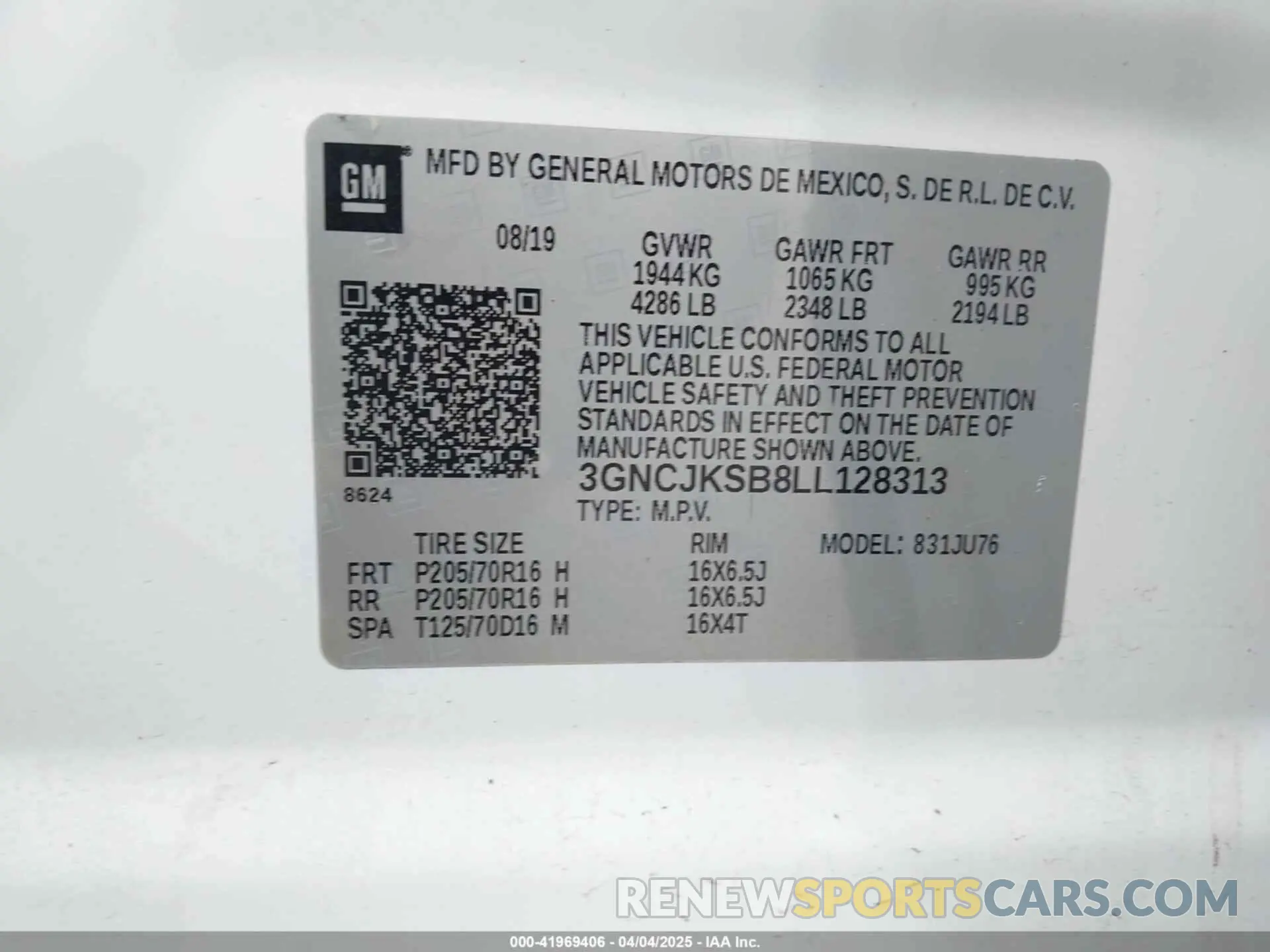 9 Фотография поврежденного автомобиля 3GNAXHEG6PL164474 CHEVROLET EQUINOX 2023