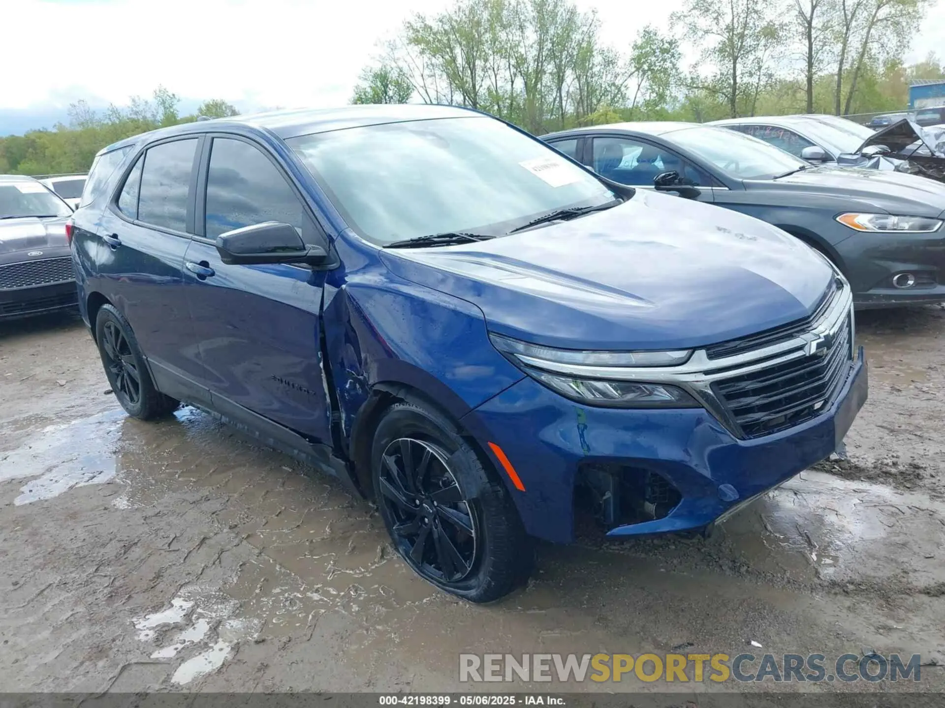 1 Photograph of a damaged car 3GNAXHEG7PL125604 CHEVROLET EQUINOX 2023