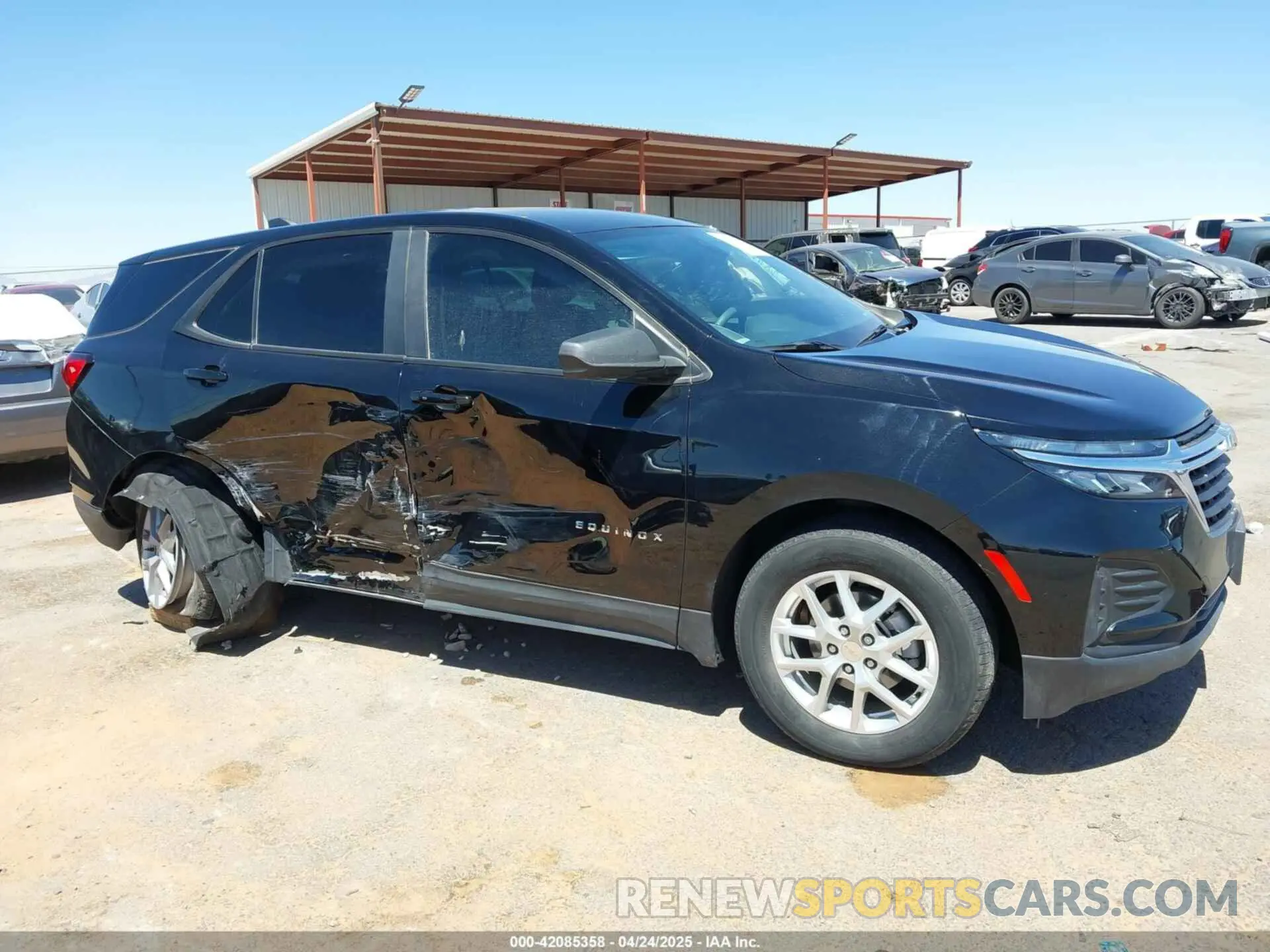 13 Фотография поврежденного автомобиля 3GNAXHEG8PL204263 CHEVROLET EQUINOX 2023