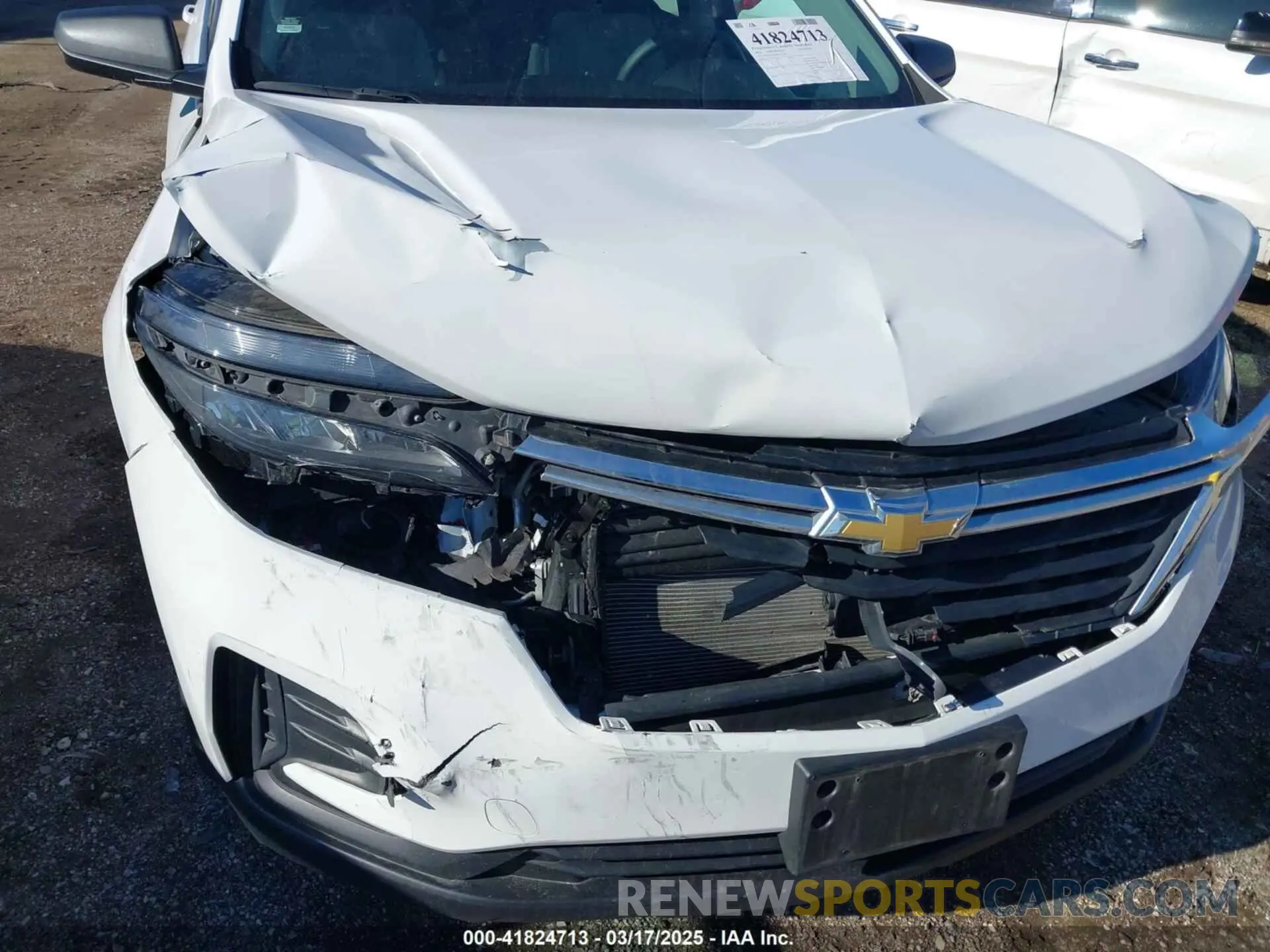 6 Photograph of a damaged car 3GNAXHEG9PL157728 CHEVROLET EQUINOX 2023