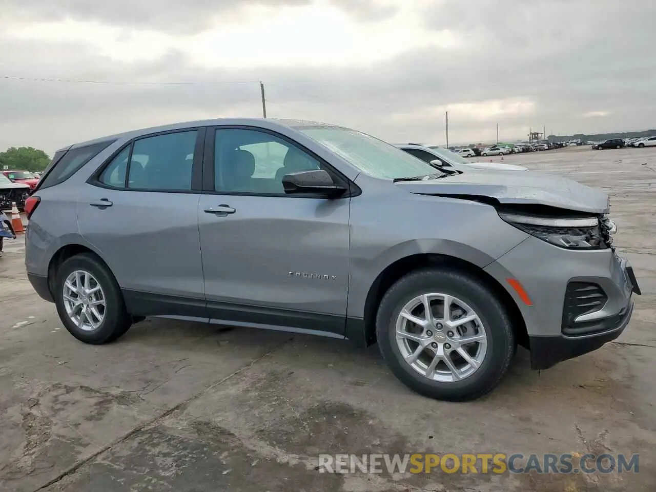 4 Фотография поврежденного автомобиля 3GNAXHEG9PL212601 CHEVROLET EQUINOX 2023