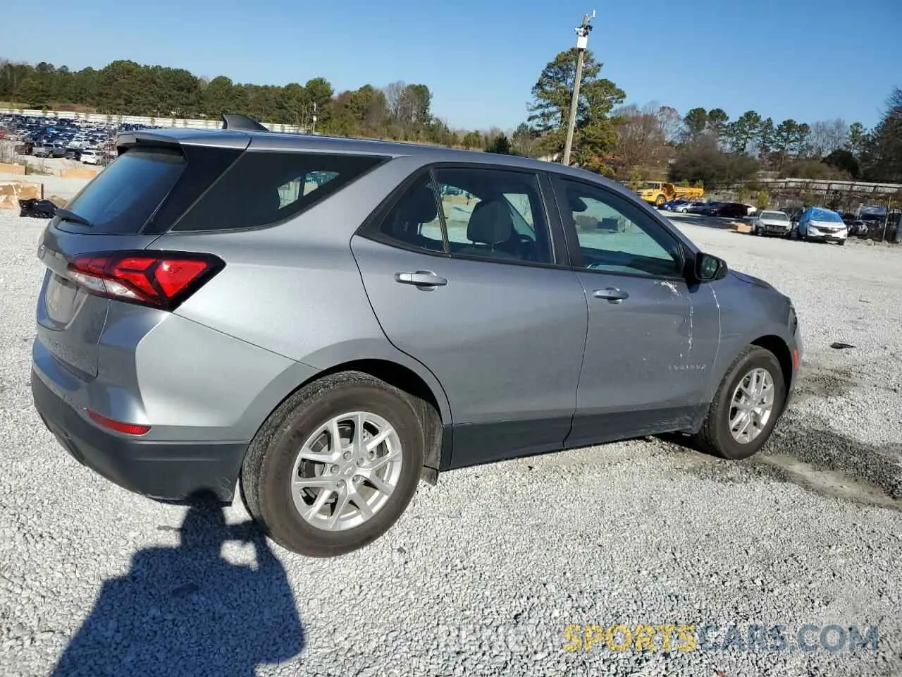 3 Photograph of a damaged car 3GNAXHEGXPL101250 CHEVROLET EQUINOX 2023