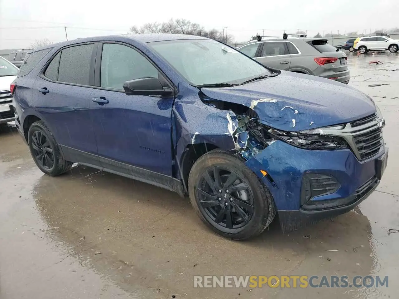 4 Фотография поврежденного автомобиля 3GNAXHEGXPL127640 CHEVROLET EQUINOX 2023