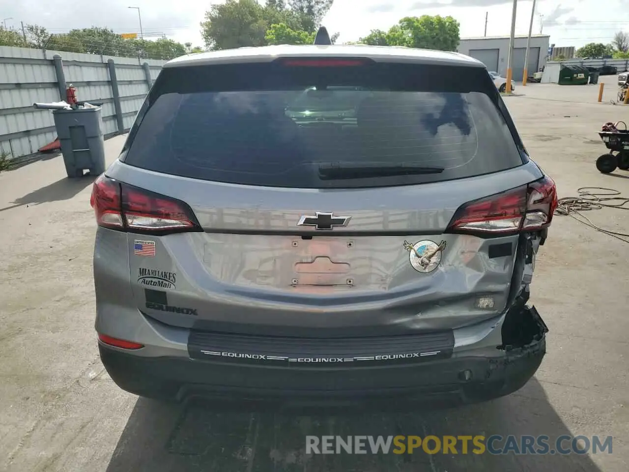 6 Фотография поврежденного автомобиля 3GNAXHEGXPL225230 CHEVROLET EQUINOX 2023