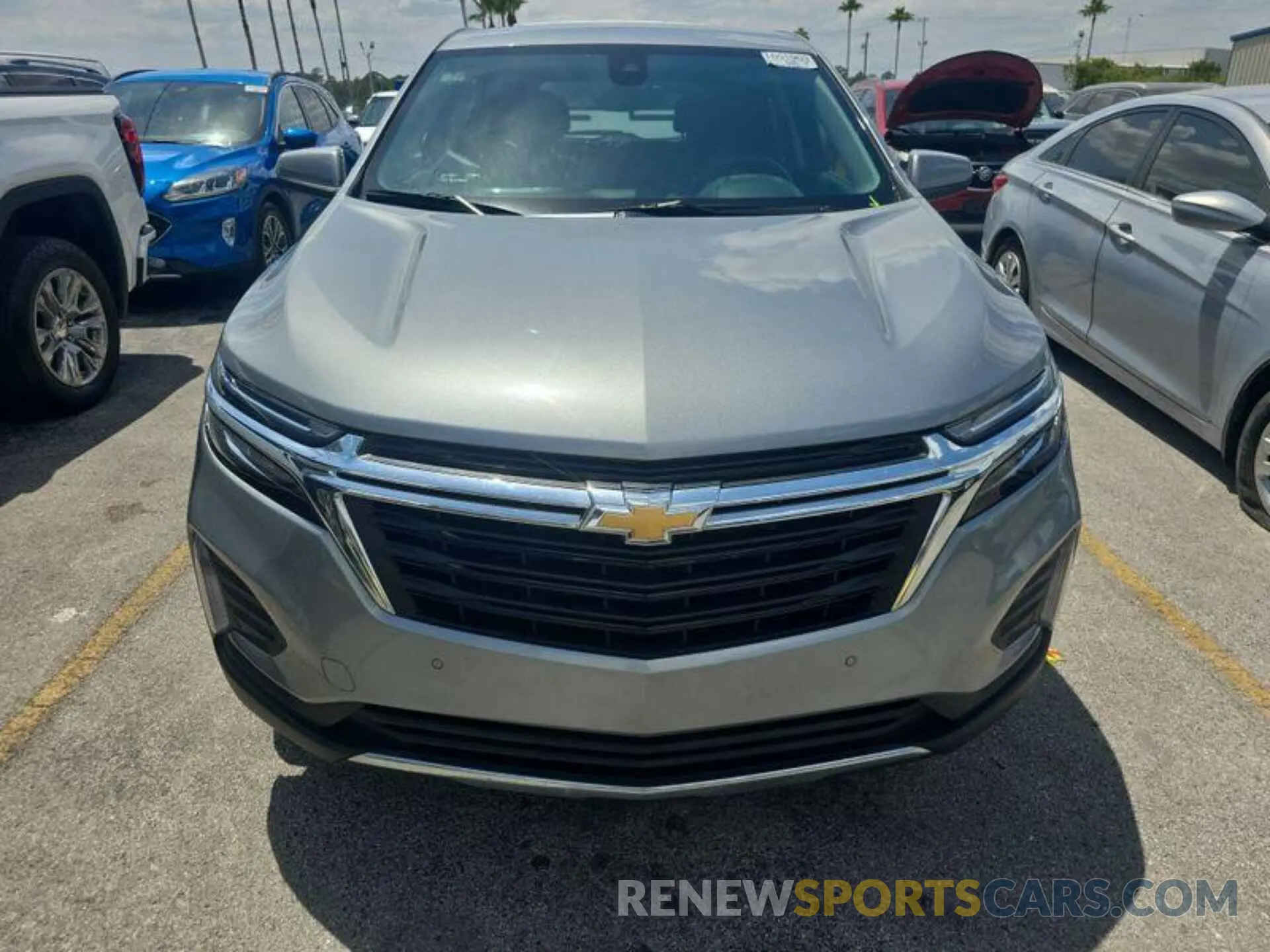 9 Photograph of a damaged car 3GNAXJEG0PL125824 CHEVROLET EQUINOX 2023