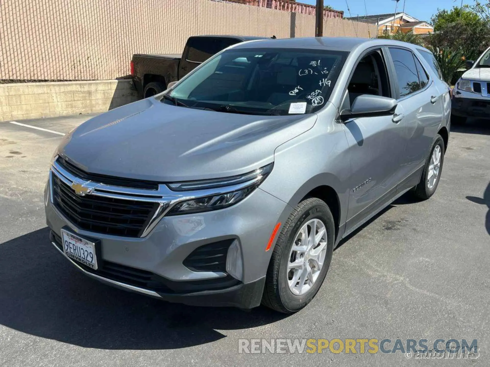 4 Photograph of a damaged car 3GNAXJEG4PL125602 CHEVROLET EQUINOX 2023