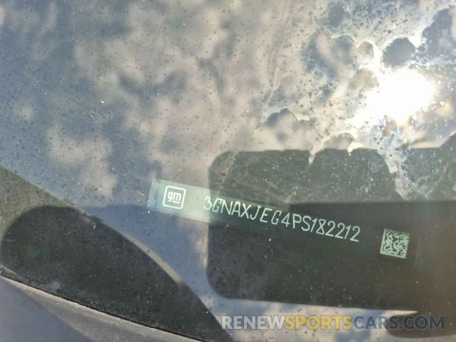1 Photograph of a damaged car 3GNAXJEG4PS182212 CHEVROLET EQUINOX 2023