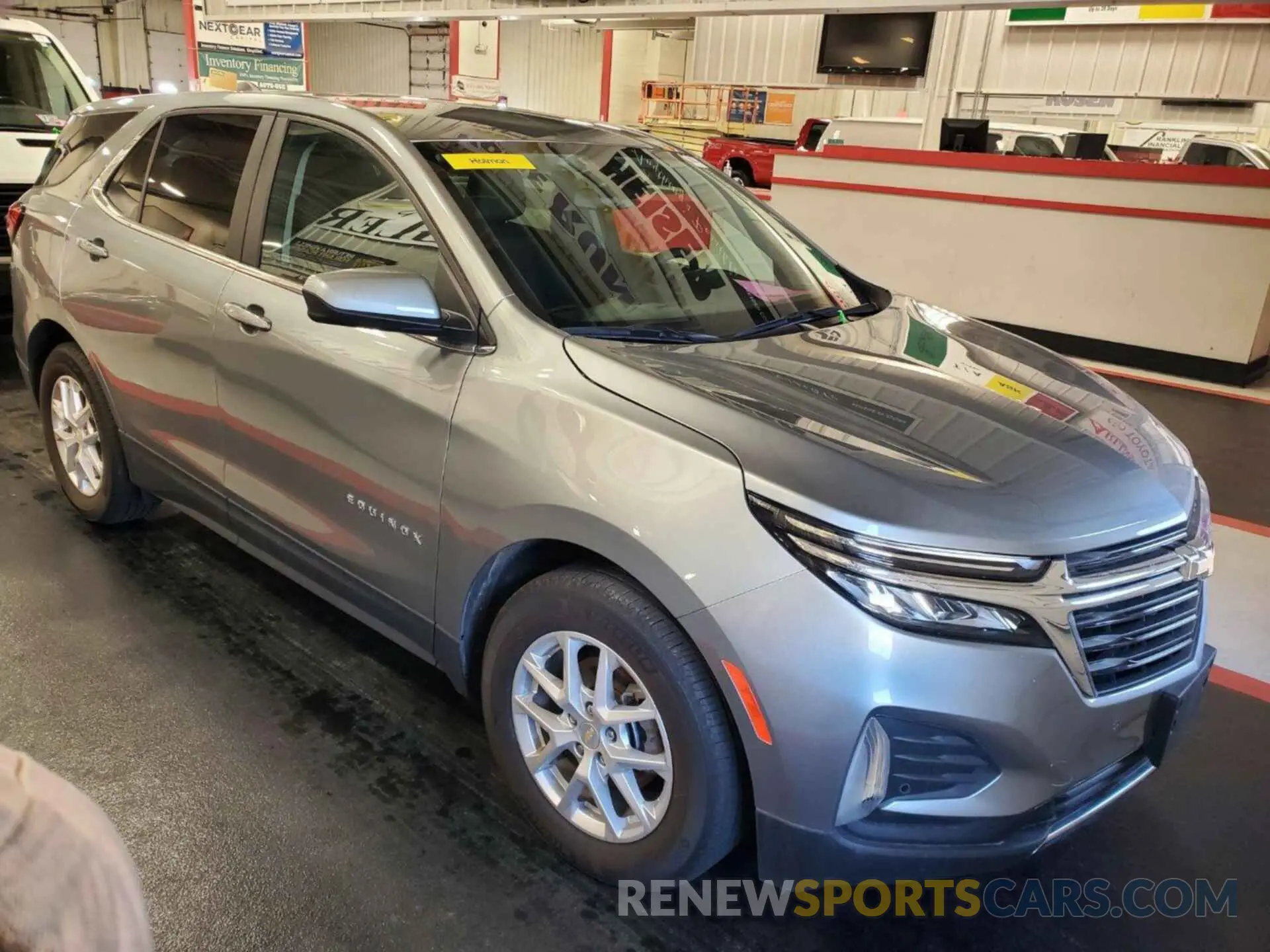 2 Photograph of a damaged car 3GNAXJEG4PS209554 CHEVROLET EQUINOX 2023