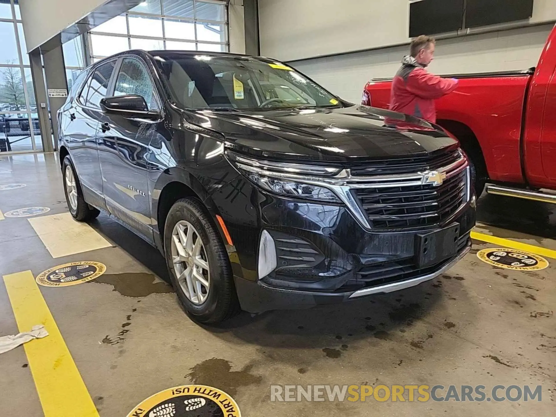 1 Photograph of a damaged car 3GNAXJEG5PL117847 CHEVROLET EQUINOX 2023