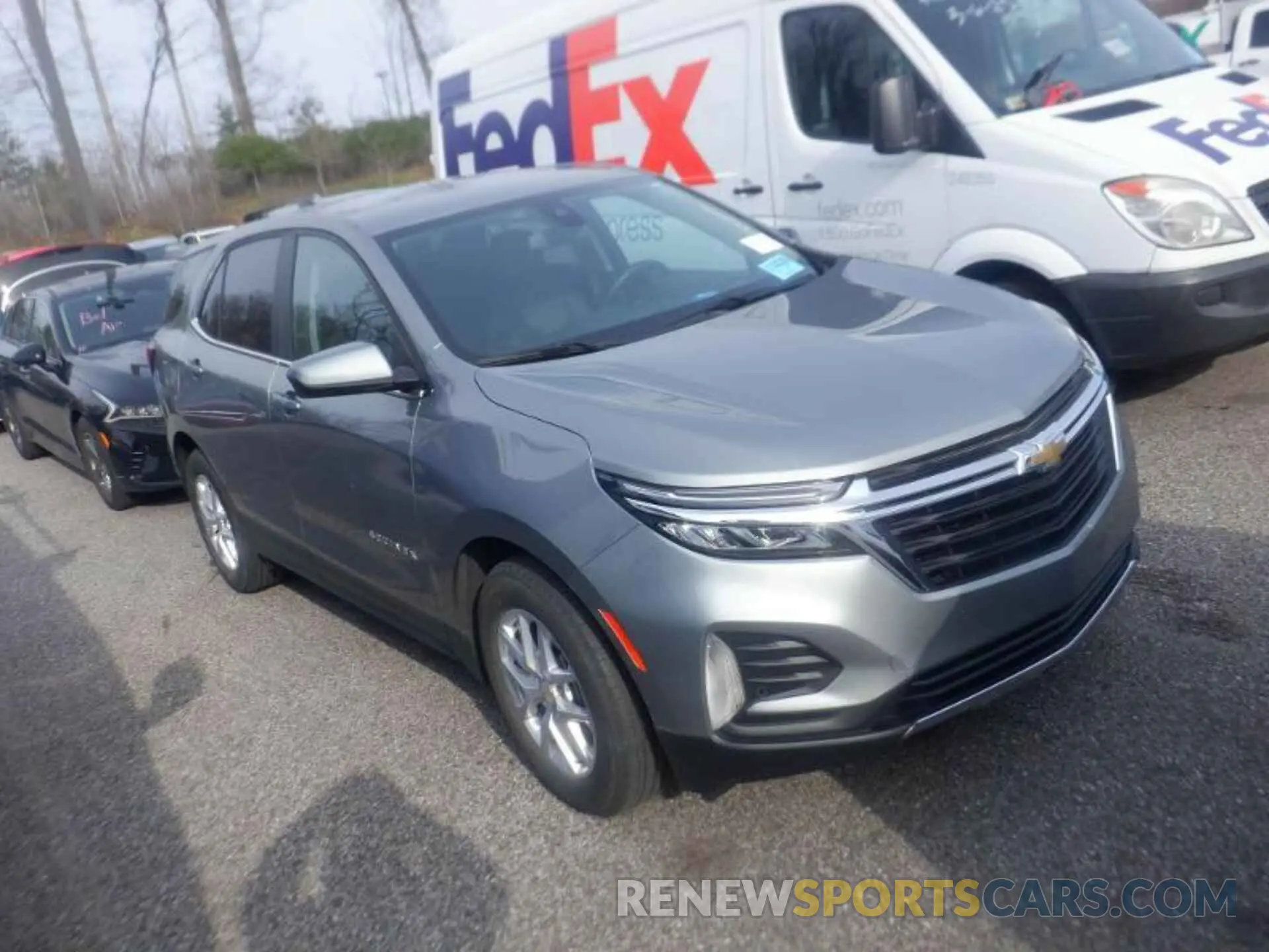 1 Photograph of a damaged car 3GNAXJEG5PL124278 CHEVROLET EQUINOX 2023