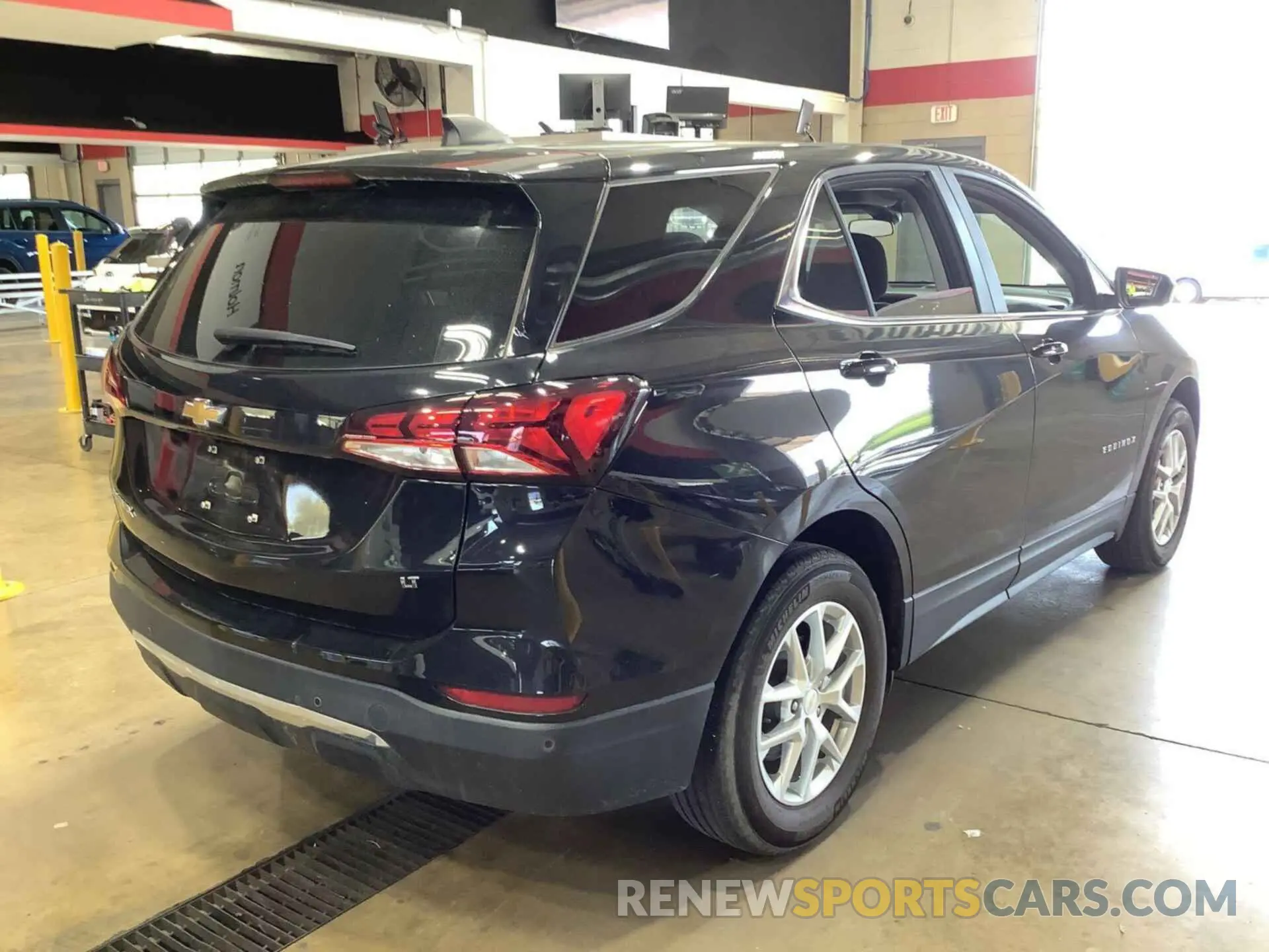 2 Photograph of a damaged car 3GNAXJEG6PL117727 CHEVROLET EQUINOX 2023