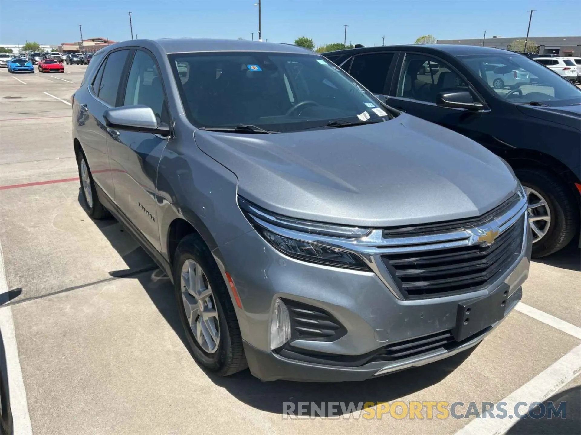8 Photograph of a damaged car 3GNAXJEG6PL125486 CHEVROLET EQUINOX 2023